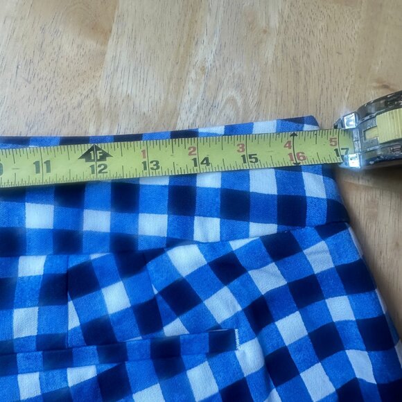 Talbots Chatham Ankle Pants - Gingham - Size 10 - Picture 3 of 5